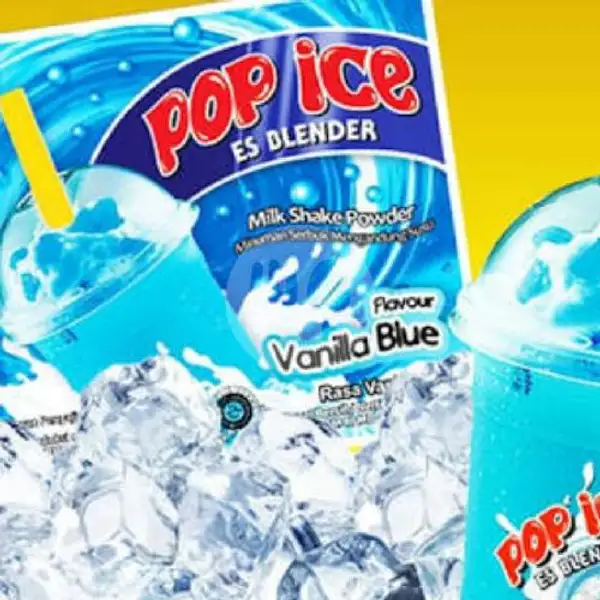 Pop Ice Vanilla Blue | KING COKLAT & POP ICE MaMa, Kedai Susi GORDEN
