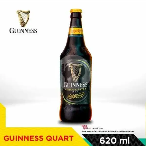 Guinness Quart 620ml | Buka Botol Green Lake