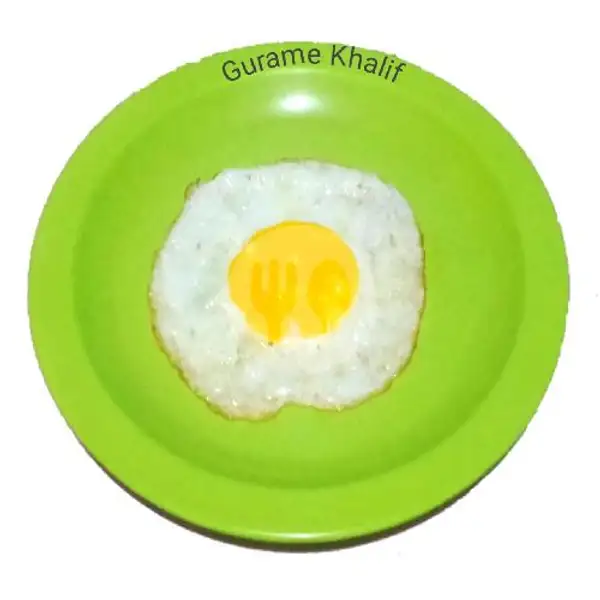 Egg Ceplok | Gurame & Ayam Bakar Khalif, Ciputat Timur
