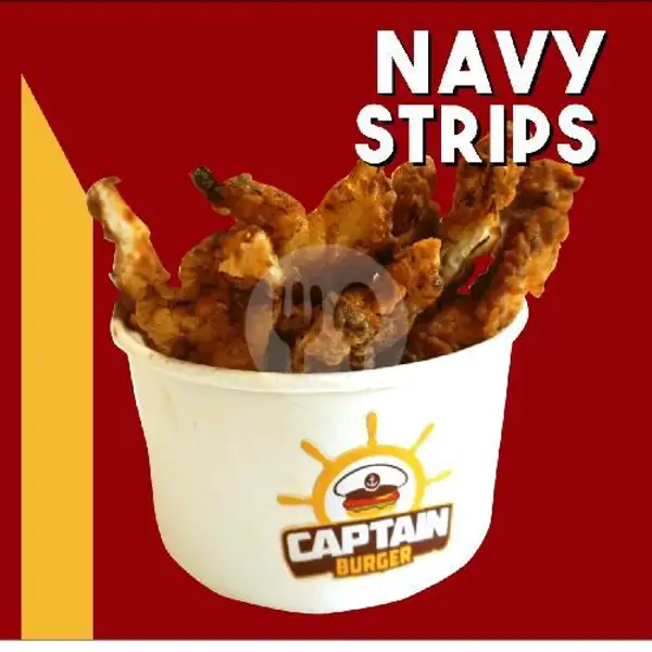 Chicken Navy Strips | Captain Burger, Waturenggong