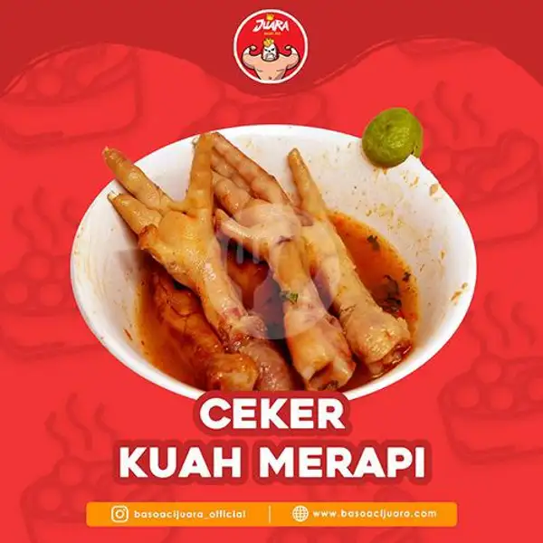 Ceker Kuah Merapi | Baso Aci Juara, Denpasar Bali