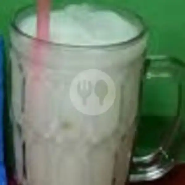 Es Susu Putih | Lesehan Alhidayah Bakmie Jowo, Ngarak Arak