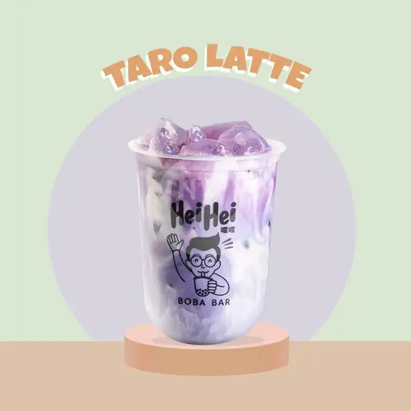 Taro Latte | HeiHei, Lampung