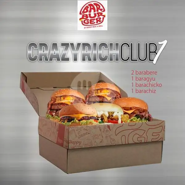 Crazy Rich Club 1 | Bar Burger, Cempaka Putih