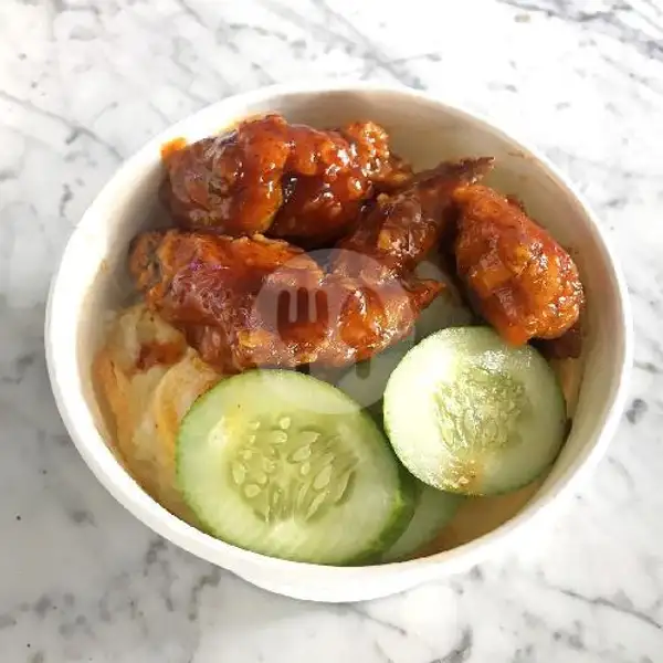 Ricebowl Spicy Honey Chicken Wing | Ricebowl Ayam Dapur Nike, Buah Batu