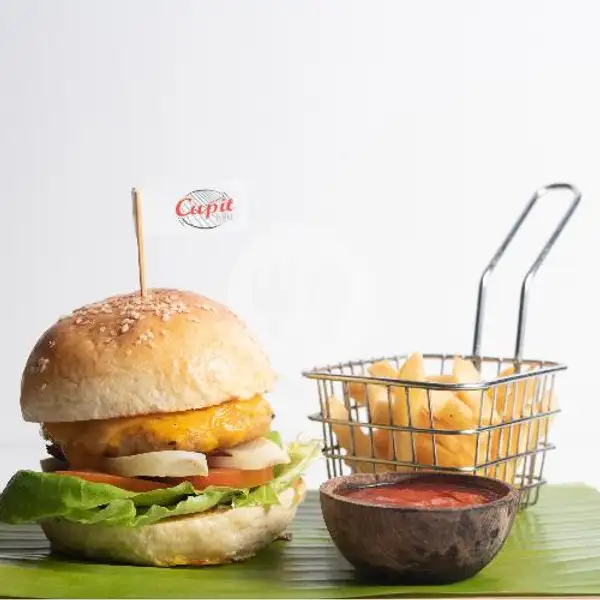 Pork Burger | Cupit BBQ, Ubud