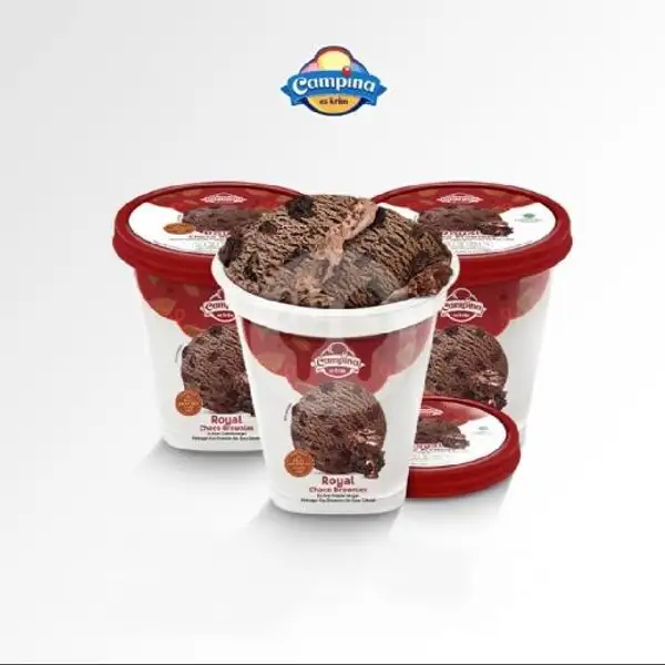 Ice Cream Cake Royal Choco Brownies 350ml x 2 | Nayra Ice Cream