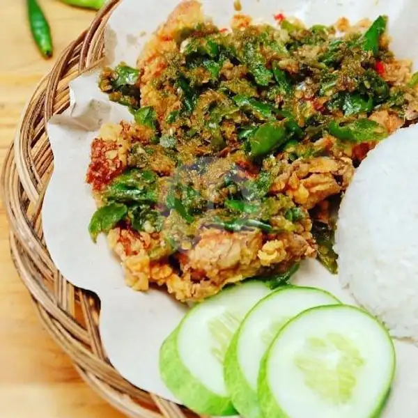 Nasi Ayam Geprek | Sego Kulit Surga, Denpasar