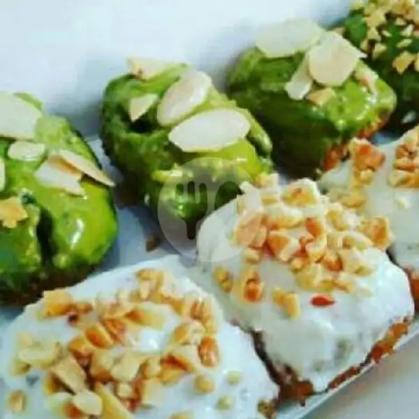 Pisang Nugget Matcha Almond Mix Vanilla Kacang | Pisang Kaget, Bojong Gede