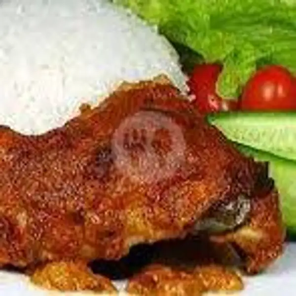 Ayam Bakar Bumbu Padang + Nasi | Ayam Geprek Meleleh, Muka Kuning
