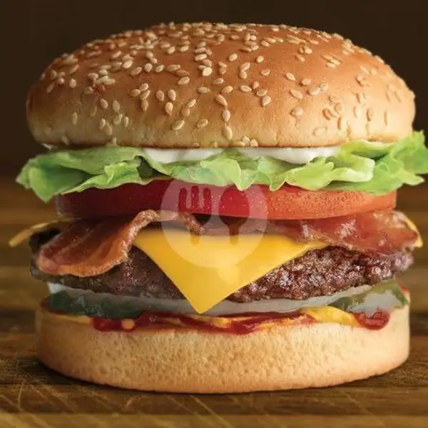 Burger Berto Large Mozarella | Burger Berto, Karangploso