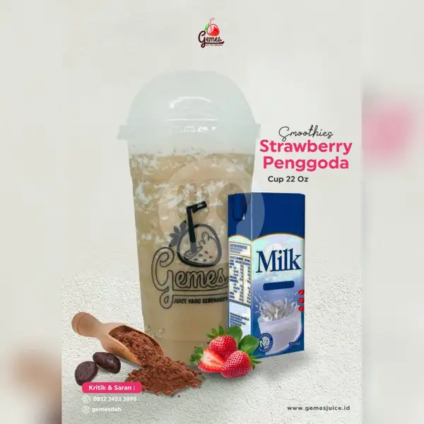 Strawberry Penggoda | Gemes Juice, Candi