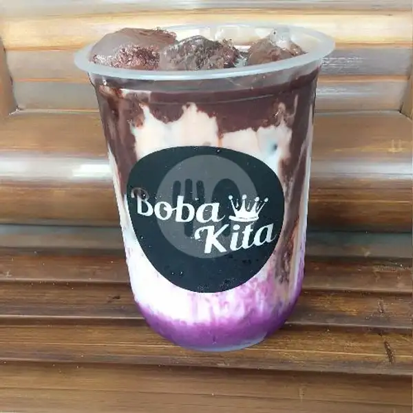 Signature Sweet Purple Choco | Boba Kita, P Antasari