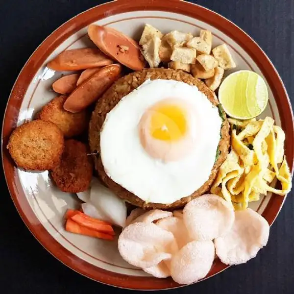 Nasi Goreng Kecap Special + Teh Manis (Hangat/dingin) | Nasi Goreng Homemade, Cut Nyak Dhien