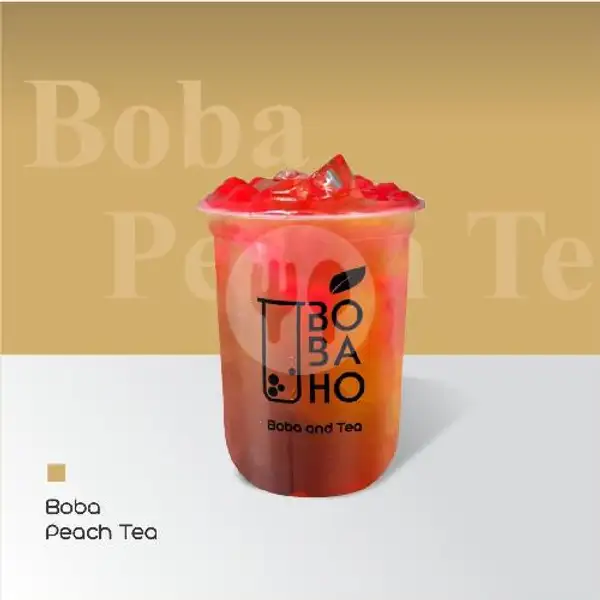 Boba Peach Tea | Bobaho Tea