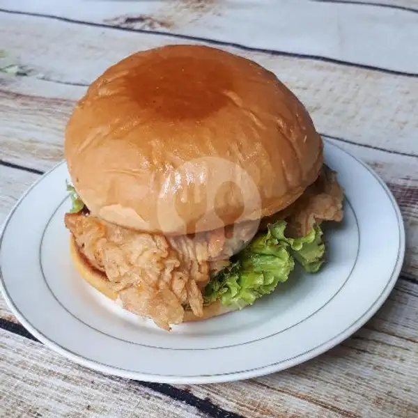 Burger Ayam Crispy | Jawara Cafe, Batang