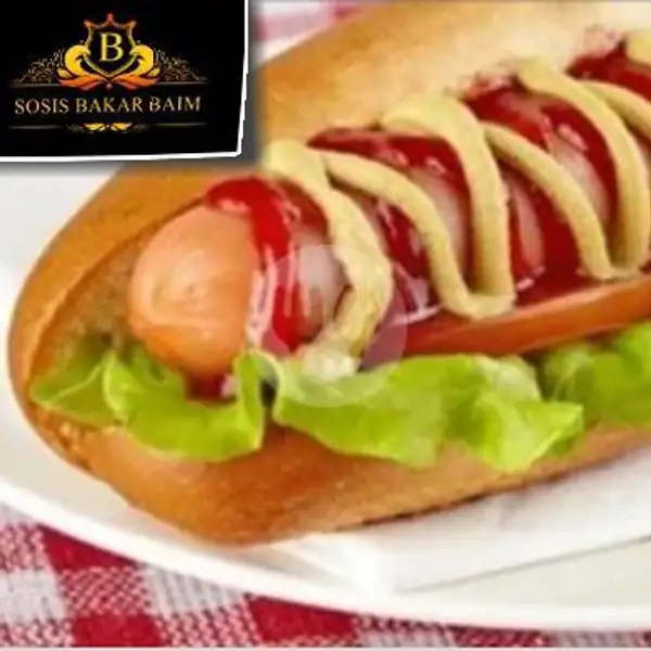 Hotdog Simple | Sosis Bakar Baim Pedongkelan, Ukir 1