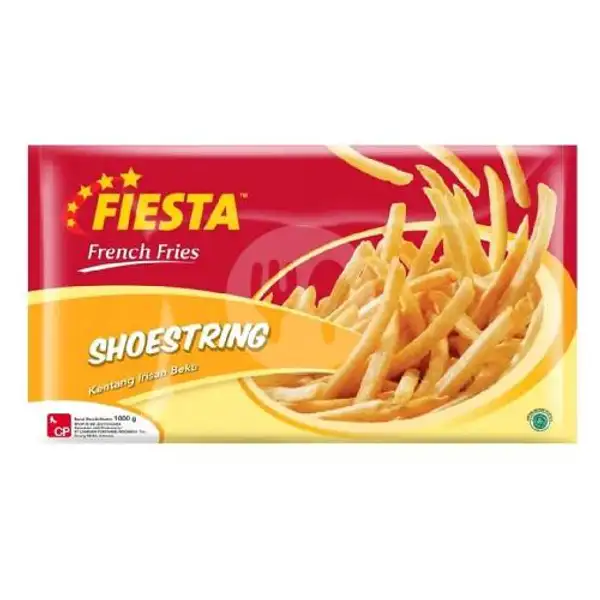 Fiesta Kentang Shoestring 1KG | Bumba Frozen Food