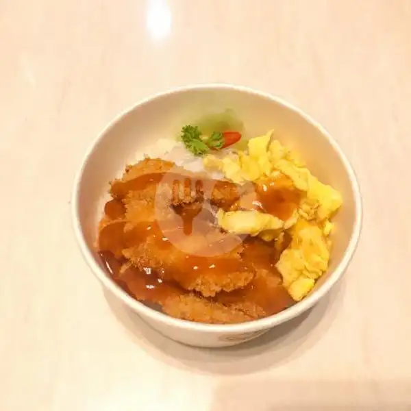 Paket Rice Bowl Dori Fish + Pudding | GR Rice Box