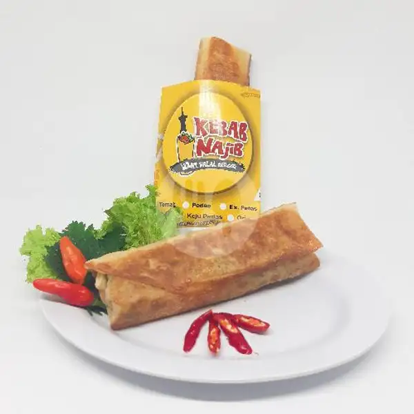 Kebab Ayam Keju Extra Pedas | Kebab Najib