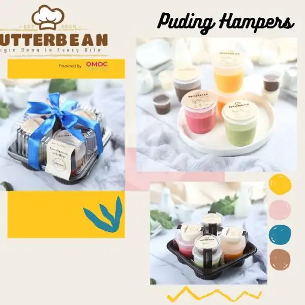 Puding Hampers Isi 4 Pcs | Butterbean Cake Patisserie