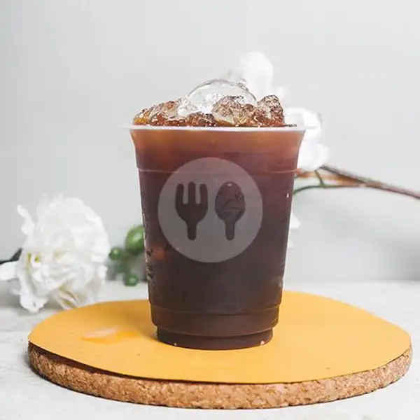 Long Black Iced Coffee (R) | Fika Coffee - Kopi Gula Aren Kekinian, Tunjungan Plaza