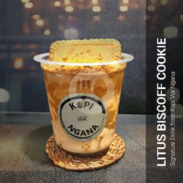 Iced Lotus Biscoff Cookie | Kopi Vor Ngana