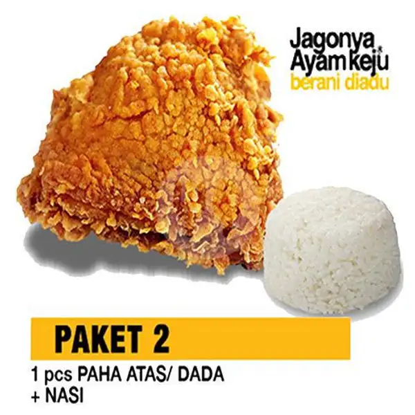 Paket 2 | Cheese Chicken, Kukusan