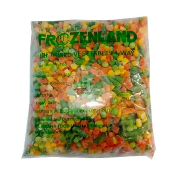 Frozenland Mixed Vegetable 1kg | Bumba Frozen Food