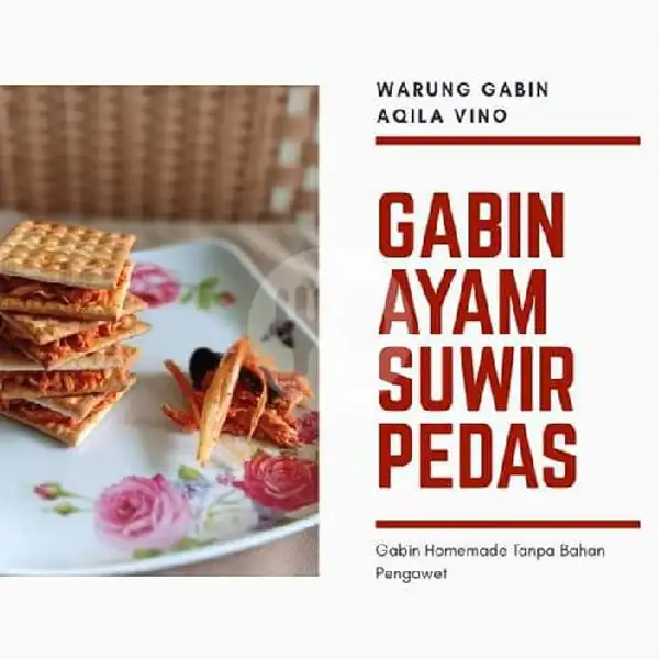 Gabin Isian Ayam Suwir Pedes | Warung Gabin Aqila Vino Bombaru, Slamet Riady