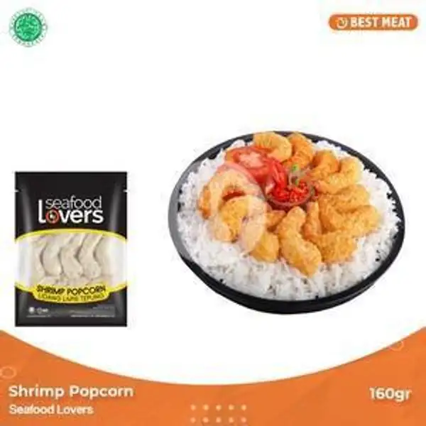 Seafood Lovers Shrimp Popcorn 160 g | Best Meat, Gedong Kuning