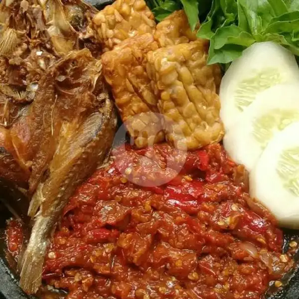 Paket Nasi Sambal Ikan Asin | Ayam Penyet & Angkringan Cws, Marpoyan Damai