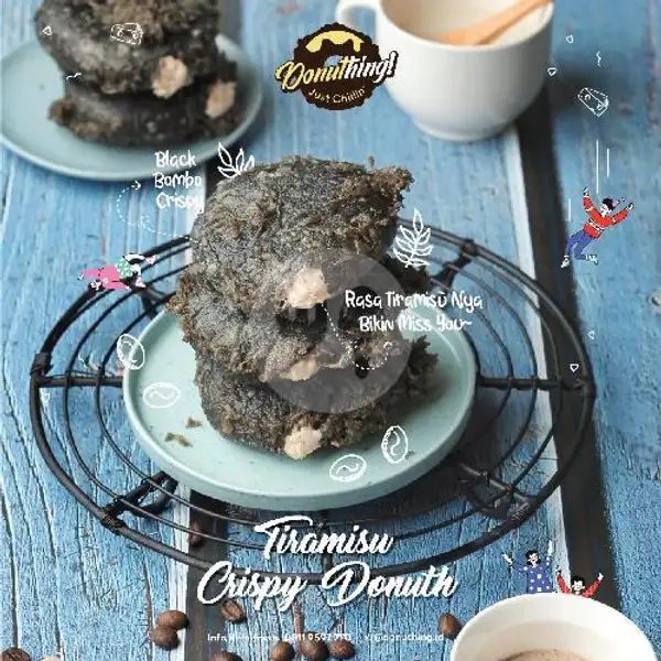 Tiramisu Crispy Donuth | Donuthing Pekalongan, Dokter Wahidin