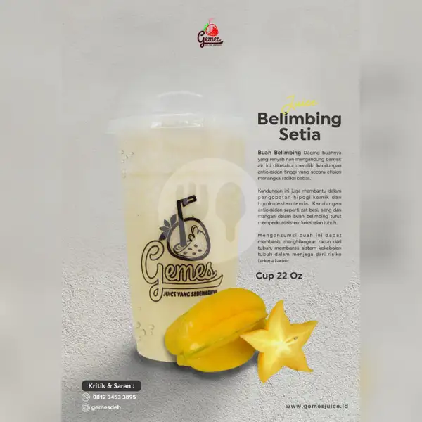 Blimbing Setia | Gemes Juice, Candi