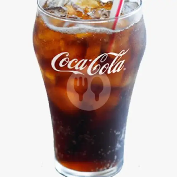 Coca Cola | Captain Burger, Genteng Biru
