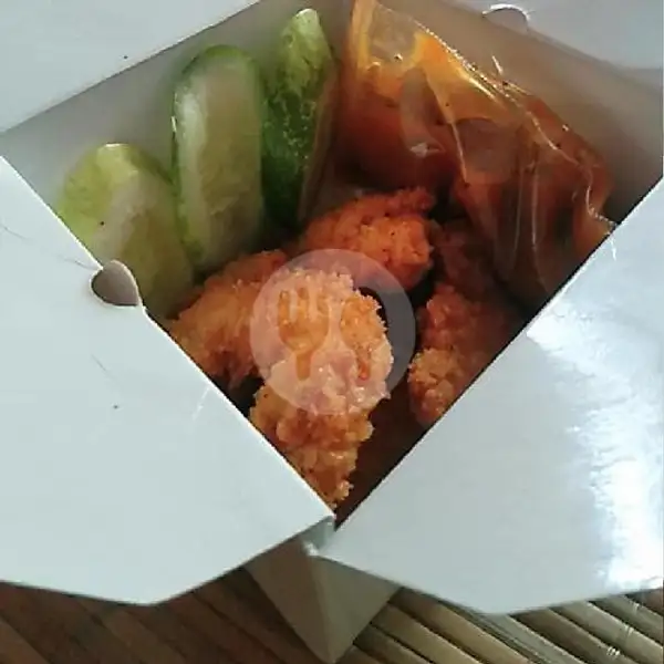 Chiken Katsu Mini Saus BBQ | Warung Nabawie, Artayasa