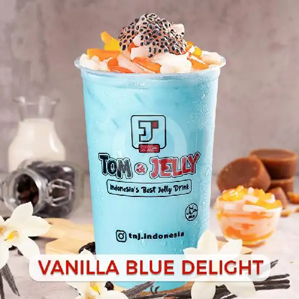 Vanilla Blue Delight | Minuman Tom And Jelly, Kezia