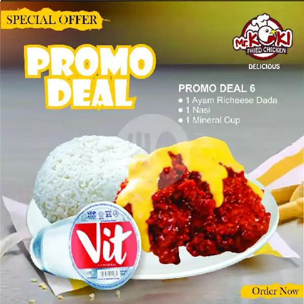 Promo Deal 6 ( Level 1-3 ) | Mr Koki Fried Chicken, Bukit Kecil