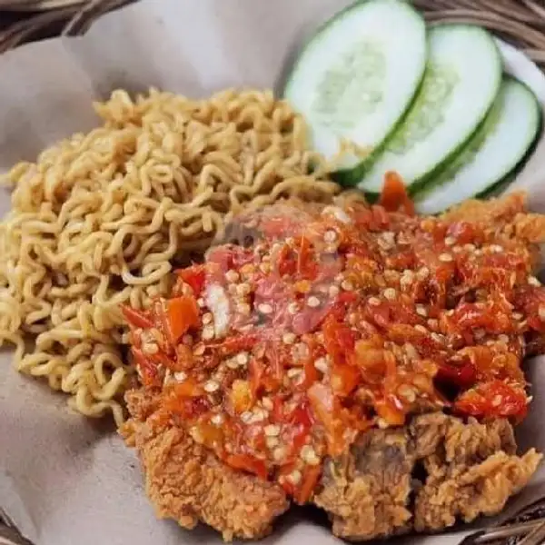 Indomie Ayam Geprek | Tahu Gimbal Khas Semarang, Patrang