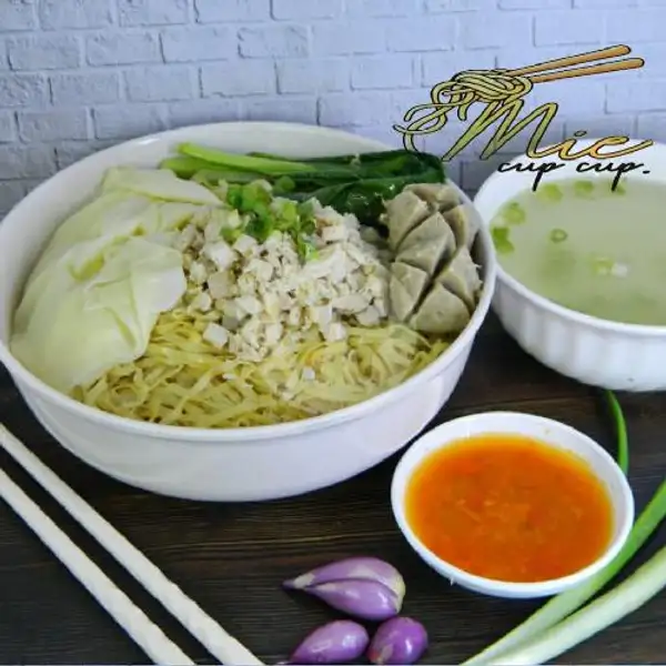 Mie Ayam Fillet + Bakso | Mie Cup Cup