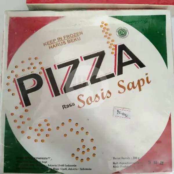 Pizza Sosis Sapi | bulu siliwangi okta