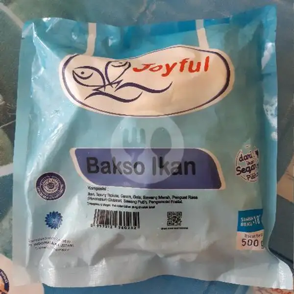 Joyful Bakso Ikan 500gr | Maryam Frozen Food, Sidotopo Wetan Mulia