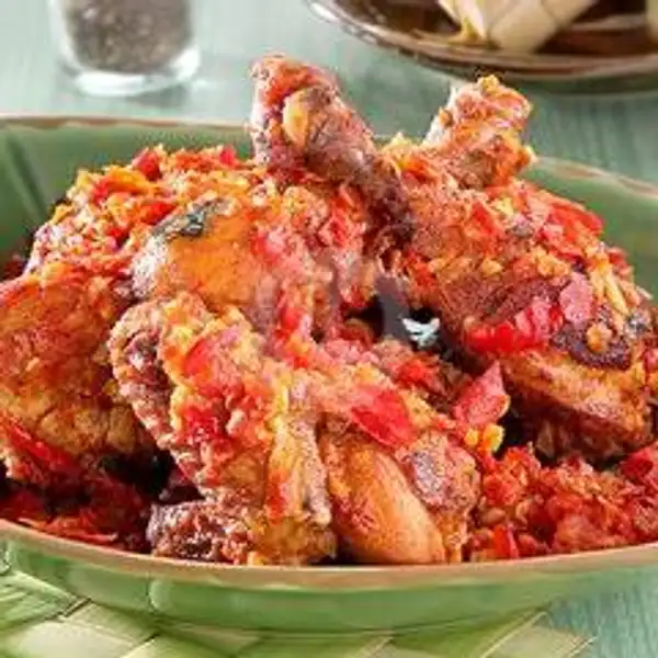 Ayam Rica-rica 1/2 Ekor(utuh/dipotong) | Burger & Roti Bakar Bening, H. Sulaeman