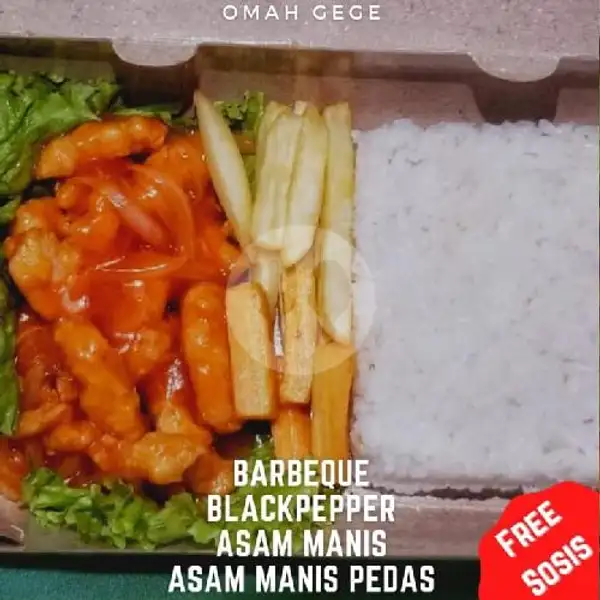Rice Box Ayam Asam Manis Pedas | G & G Food, Mlati