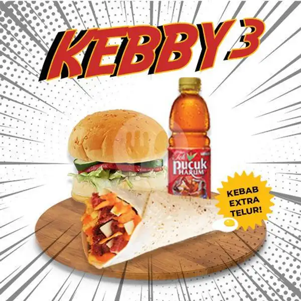Kebby 3 | Kebab Turki Baba Rafi, Kapas Krampung