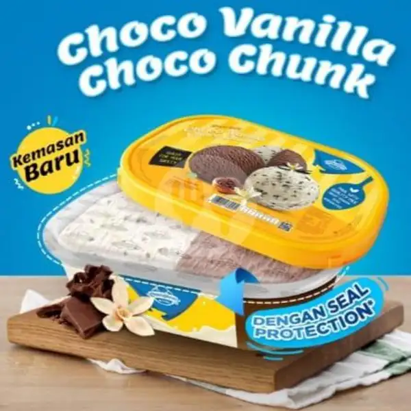 Campina Choco Vanilla Choco Chunk 700ml x 2 | Nayra Ice Cream