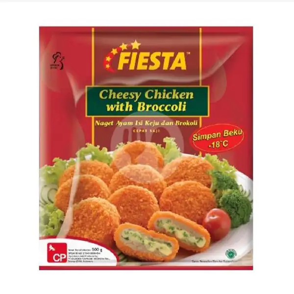 Fiesta Cheesy Chicken With Broccoli 500 gr | Huma Frozen Food