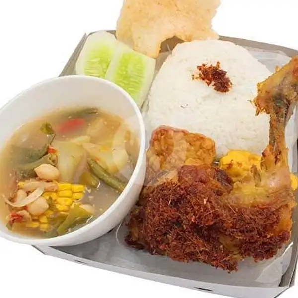 Paket Komplit Ayam Goreng Sayur Asem | Gudeg, Ayam, & Bebek Follback, Pramuka