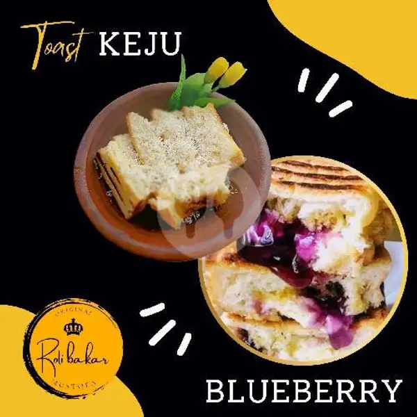 Keju Blueberry | Roti Bakar Mustofa