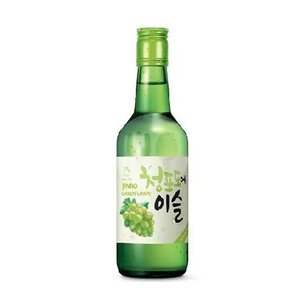 Jinro Green Grape 360ml | Buka Botol Green Lake